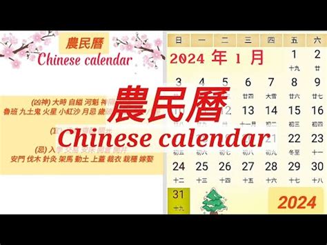 今日農民曆|2024年農曆日曆、通勝萬年曆和黃曆查詢